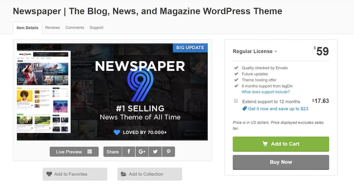 newspaper-simple-wordpress-theme