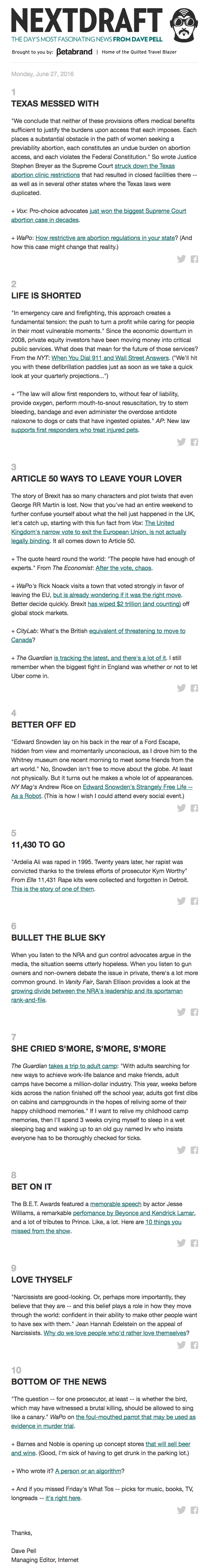 18 Email Newsletter Examples We Love Getting In Our Inboxes