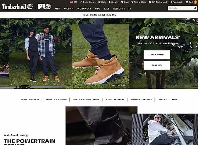 Omni-Channel Marketing Example: Timberland