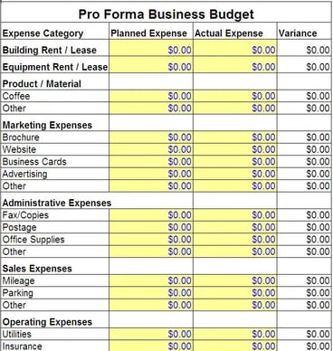easily capture your operating expenses