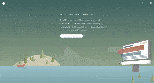 parallax scrolling example: defeat boco