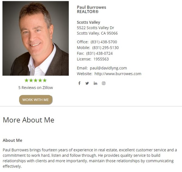 14 Impressive Examples of Realtor Bios That Win Clients Template