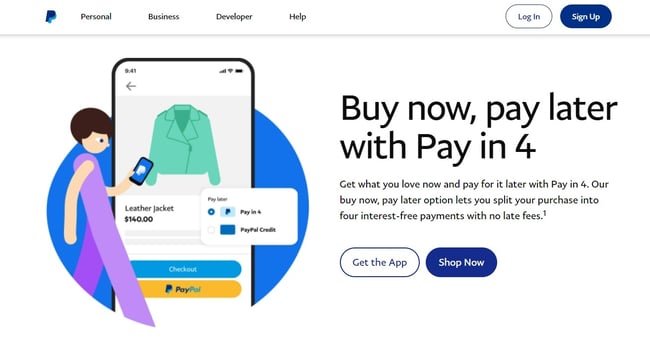 Buy now, pay later for clothes & fashion online
