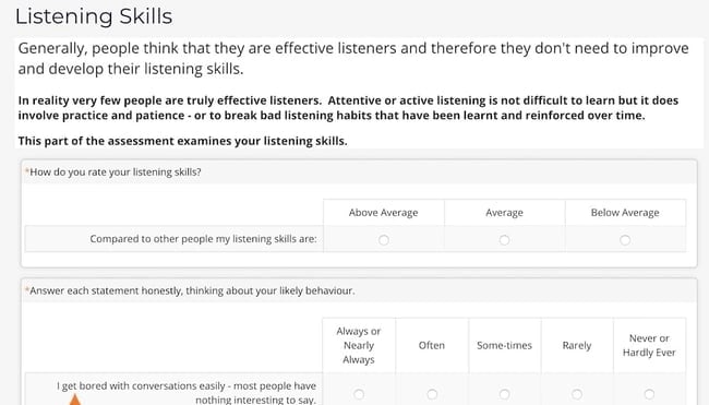 interpersonal skills free personality test you can take online