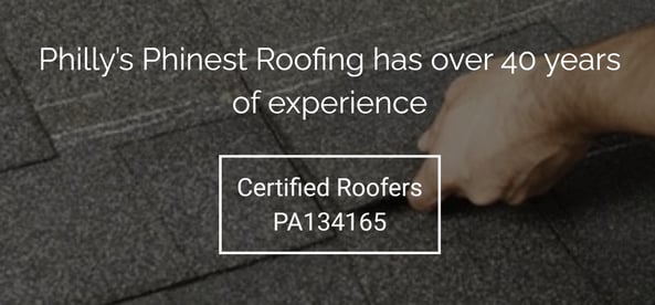 Screenshot of product specifications from Philadelphia Roofing Company.
