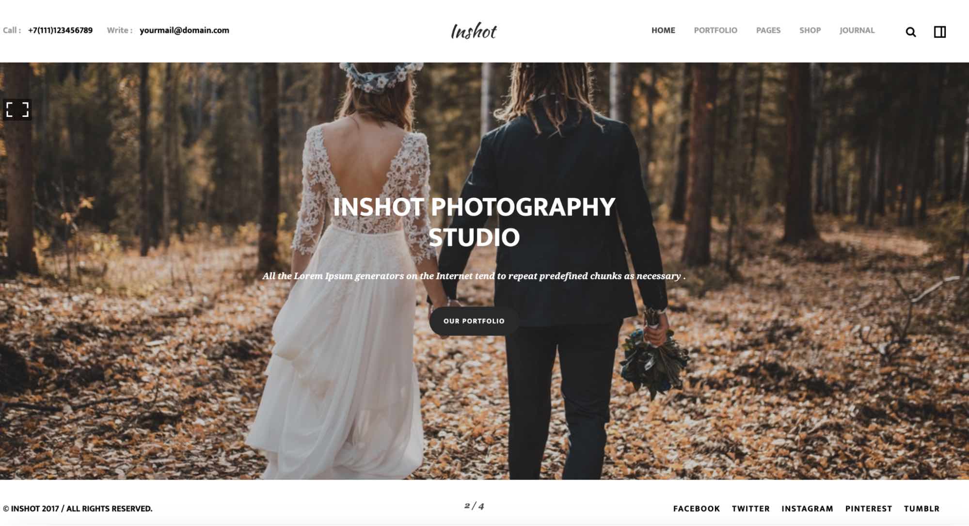 The 30 Best Photography Website Templates