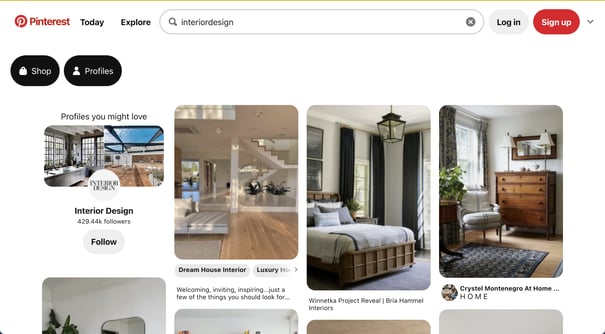 best real estate hashtags: pinterest real estate hashtags example