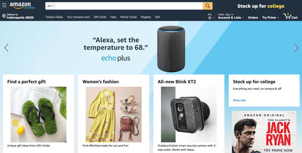 platform example amazon