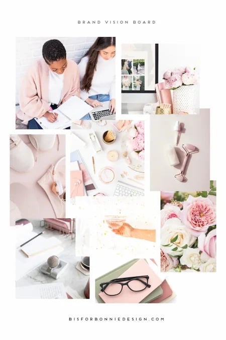 create a vision board for your positioning statement
