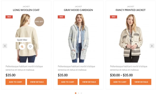product slider example for Best WooCommerce product slider plugins