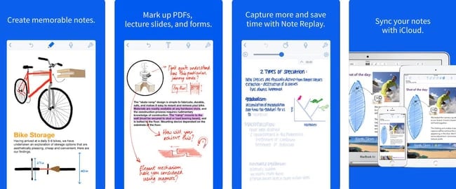 best productivity apps: Notability