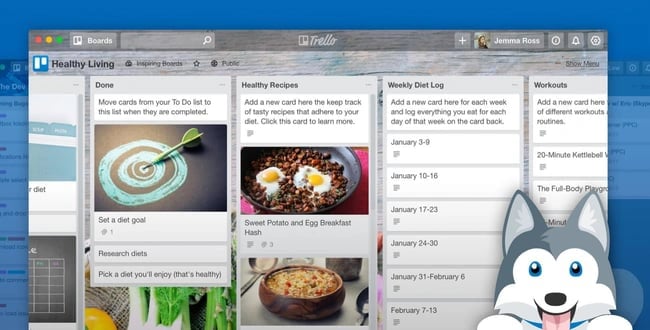 best productivity apps: Trello