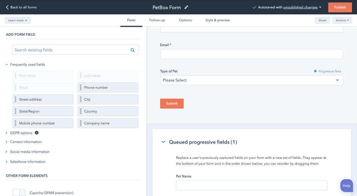 How To Design A User-friendly Form In Hubspot