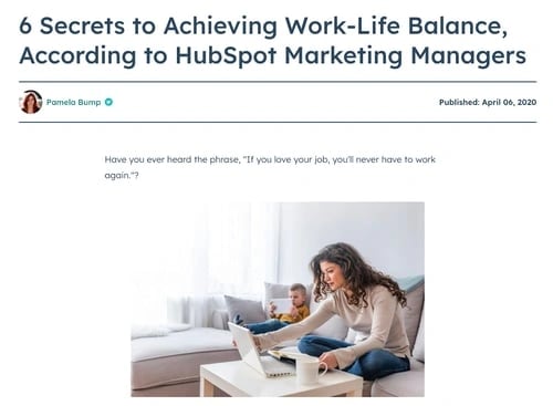 listicle, tips for achieving work/life balance