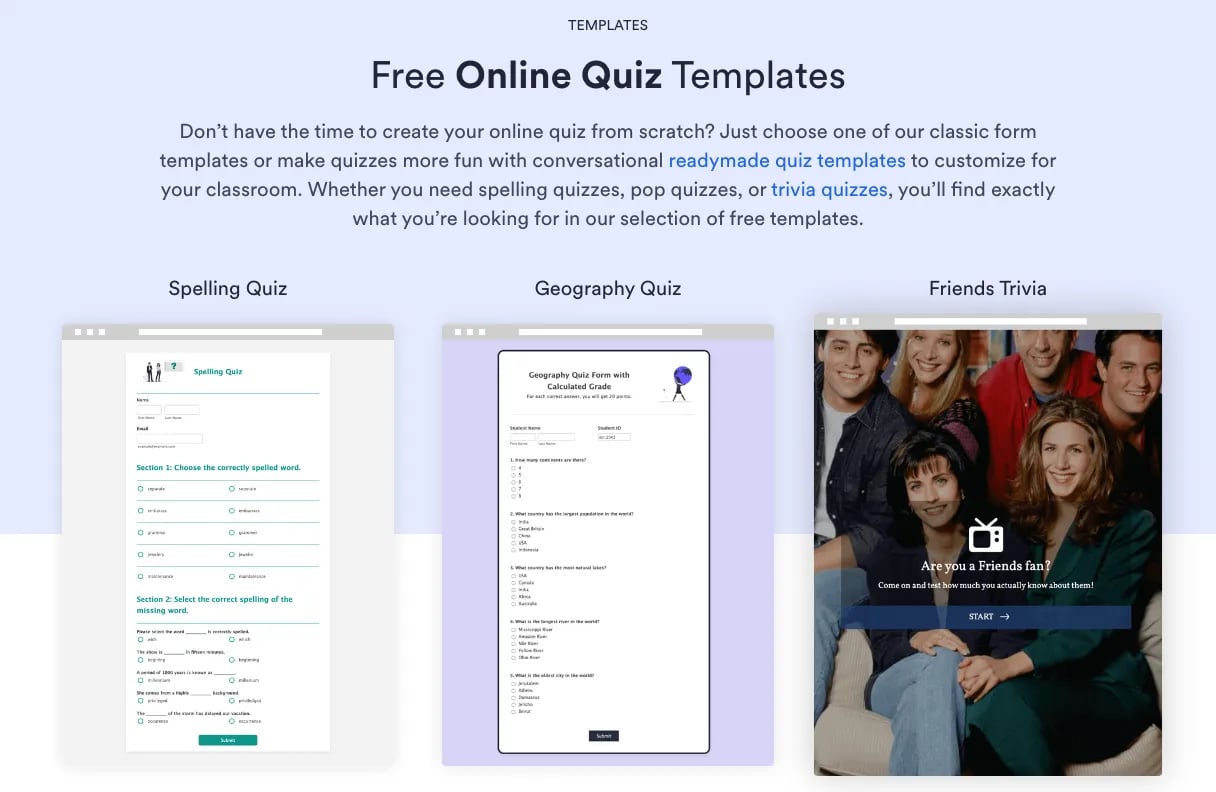 Quiz Maker: Make a Quiz Online for Free
