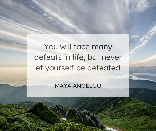 famous life quote in english from maya angelou