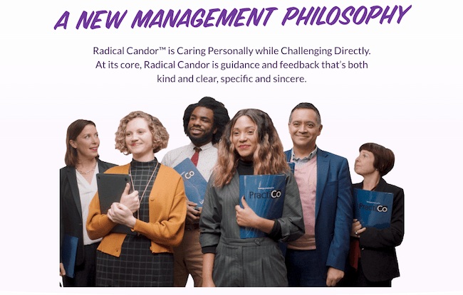 Leadership resources: Radical Candor Framework