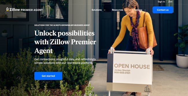 real estate lead tools, zillow premiere agent