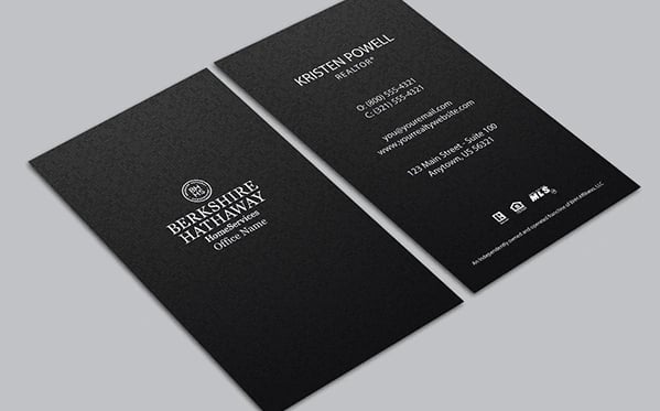 100 Pieces Black Card Card, White Business Cards 100