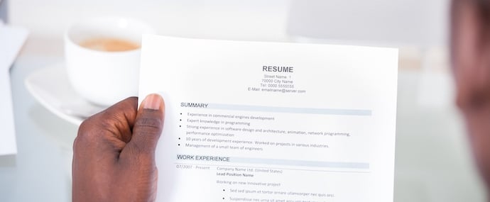 What Do Recruiters Look For In A Resume Infographic