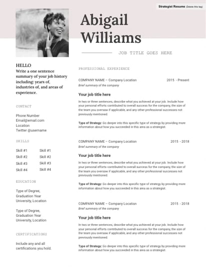 The 17 Best Resume Templates for Every Type of Professional (+ Download)