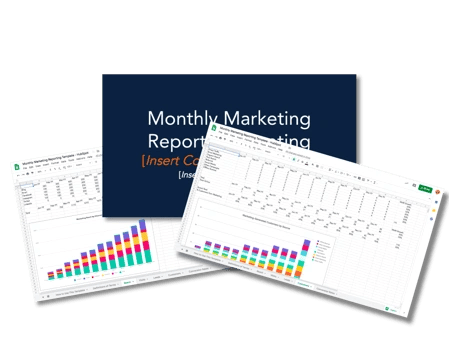 Monthly Marketing Reporting Template