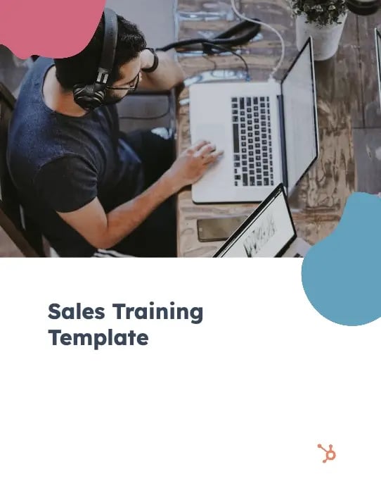 sales coaching, sales training template
