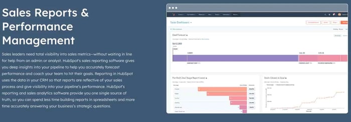 sales management, data visualization using a graph and pie chart