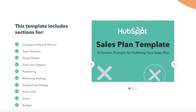 free and downloadable sales plan and sales playbook template