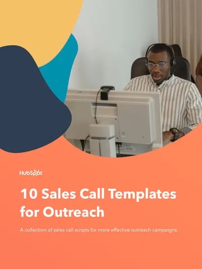 sales call templates for outreach from hubspot