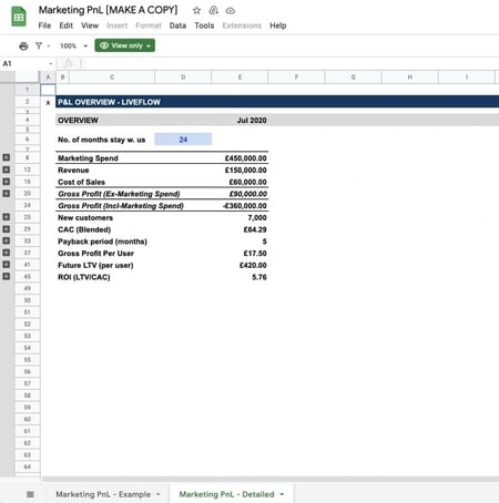 draft of business plan example business plan example: liveflow