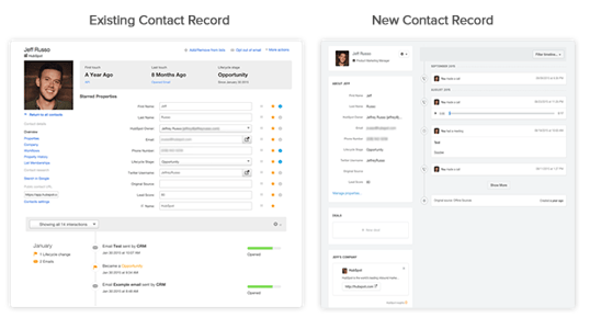 A Tour of HubSpot's New Contact Record