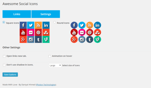 brug Fuse Social Floating Sidebar plugin til at vise de mest populære sociale medier ikoner på din hjemmeside 