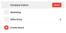 select-pinterest-board