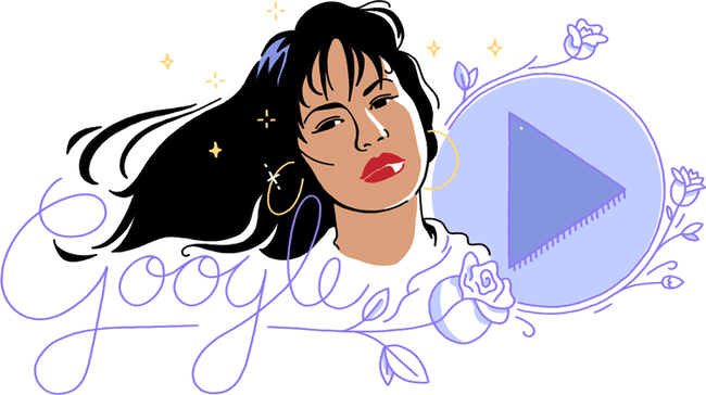 selena.gif?width=650&height=364&name=selena - 30 Best Google Doodles of All Time