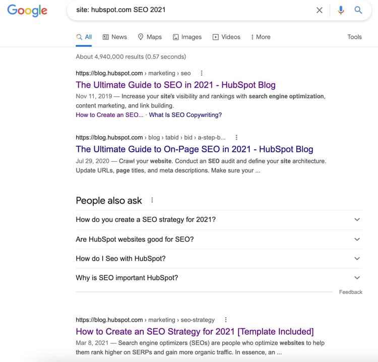 How to Search an Entire Website in Google in 3 Steps [+ Example]