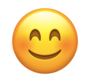 Snapchat smiling face emoji to indicate best friends