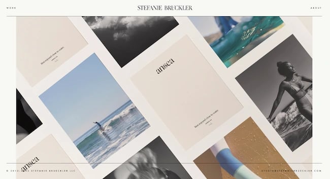 Graphic design portfolio, Stefanie Bruckler