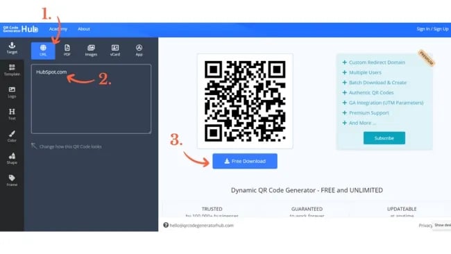 how to make a survey with a qr code, creating the qr code