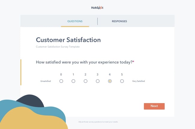 HubSpot Customer Satisfaction Survey Template