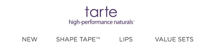 tarte.webp?width=650&height=153&name=tarte - 9 Email Header Examples I Love (For Your Inspiration)
