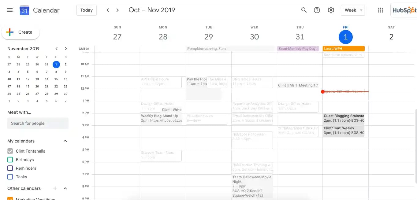 Google Calendar Team Collaboration Tool
