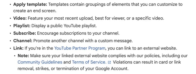 how to annotate youtube videos, youtube end screen elements