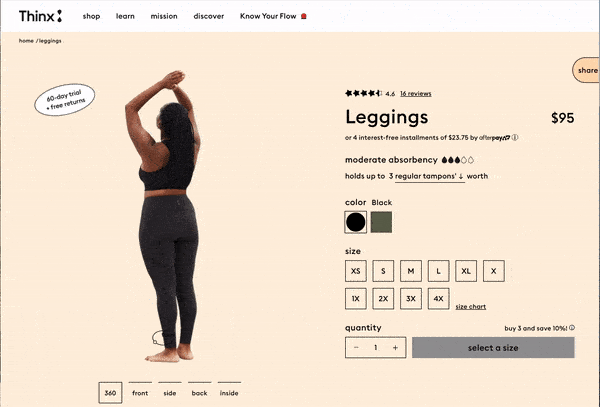 Louis Vuitton's Product Page – 530 of 1077 Product Page Examples