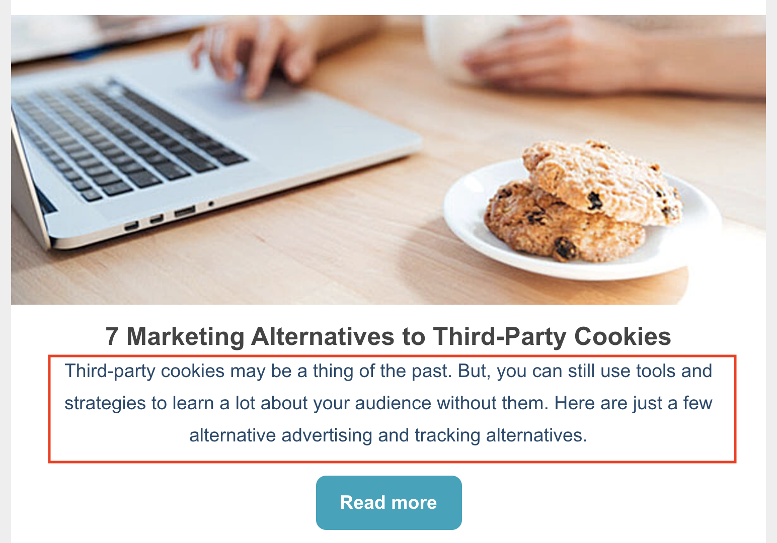 third-party cookies meta description