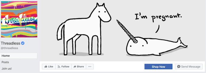 threadless-facebook-business-page