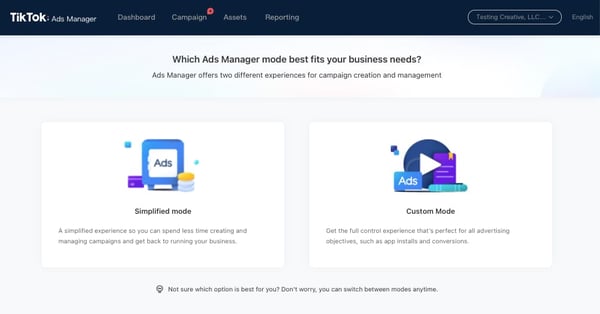 tiktok ad account set up step 3.jpg?width=600&name=tiktok ad account set up step 3 - TikTok Ads Guide: How They Work + Cost and Review Process [+ Examples]