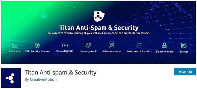 Best WordPress Security Scanners: Titan Anti-Spam & Security