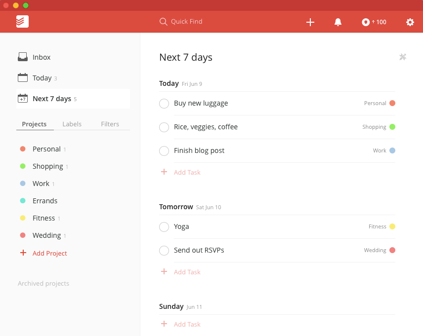 todoist project management reviews