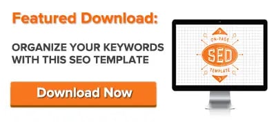 free on-page seo template